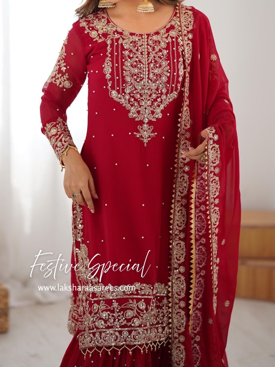 ARINAA — Diwali Sharara Suit