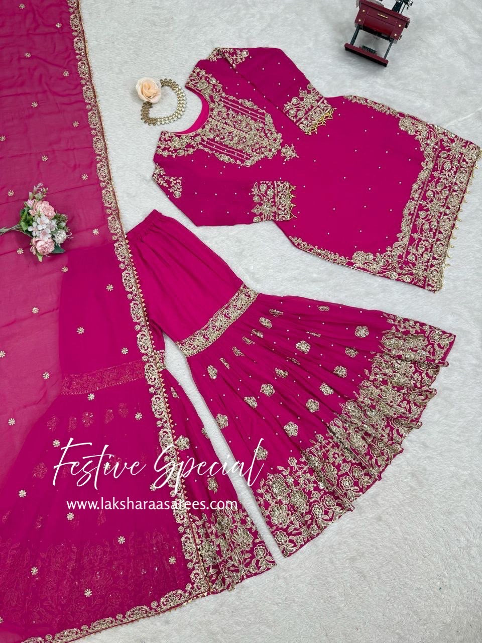 ARINAA — Diwali Sharara Suit