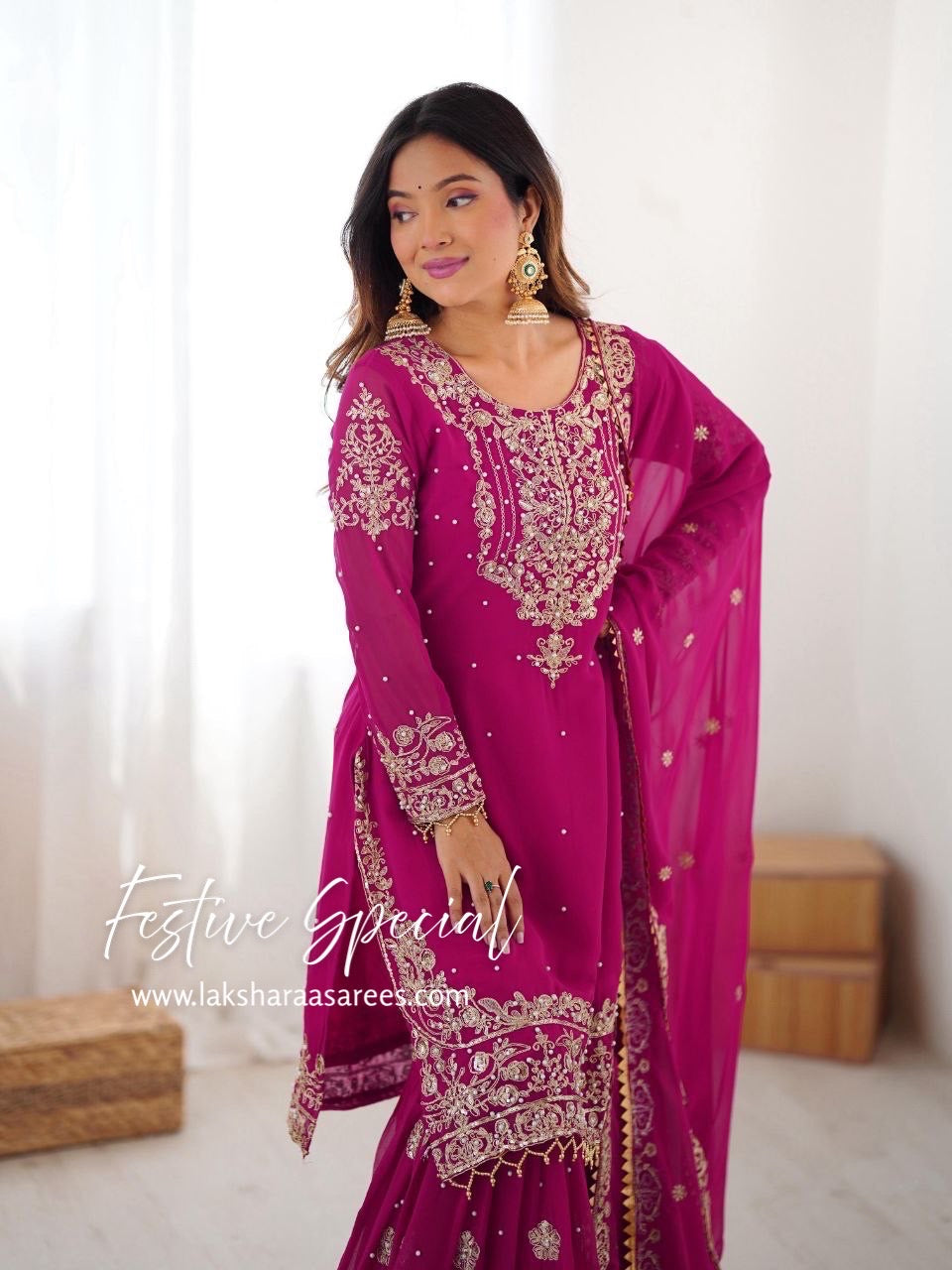 ARINAA — Diwali Sharara Suit