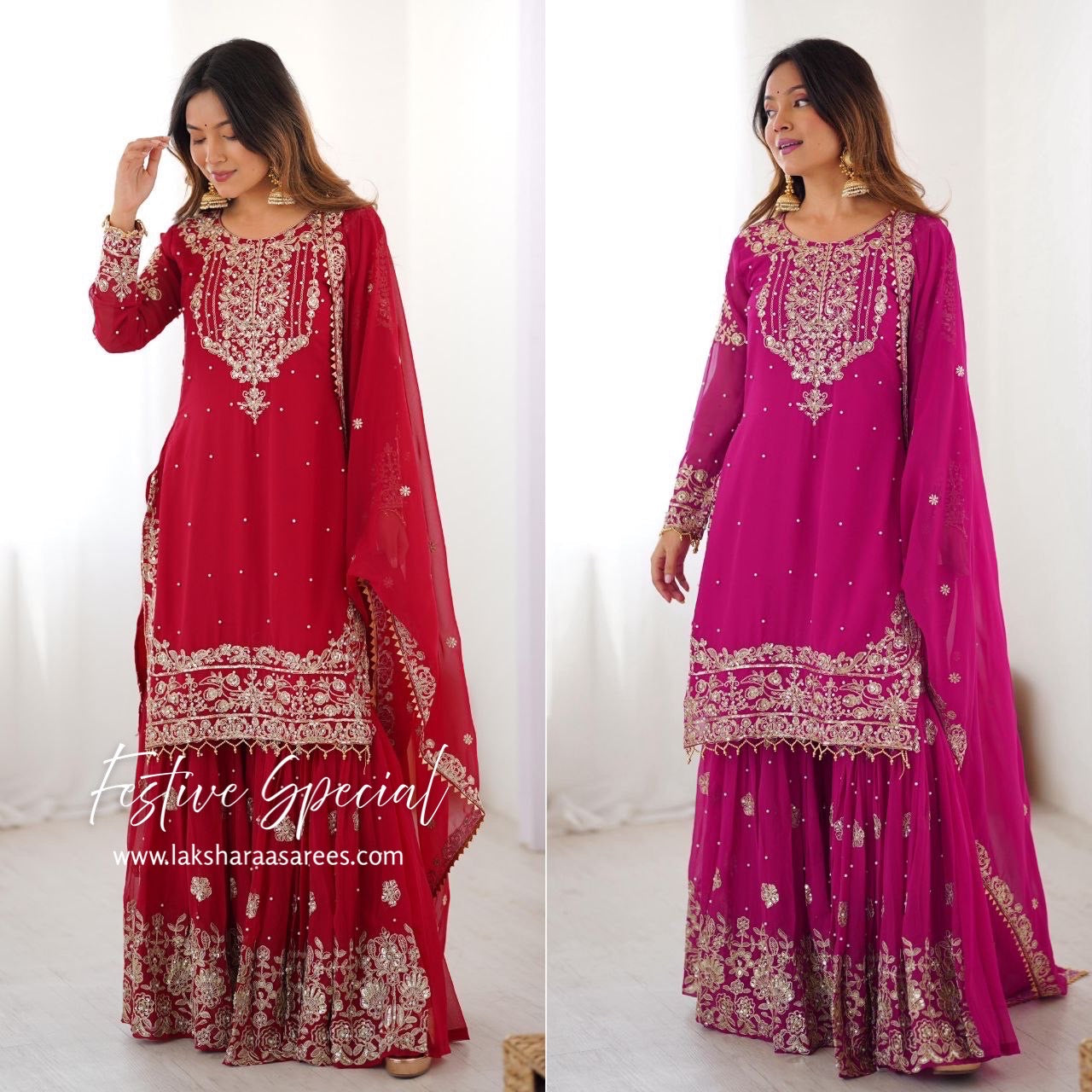 ARINAA — Diwali Sharara Suit