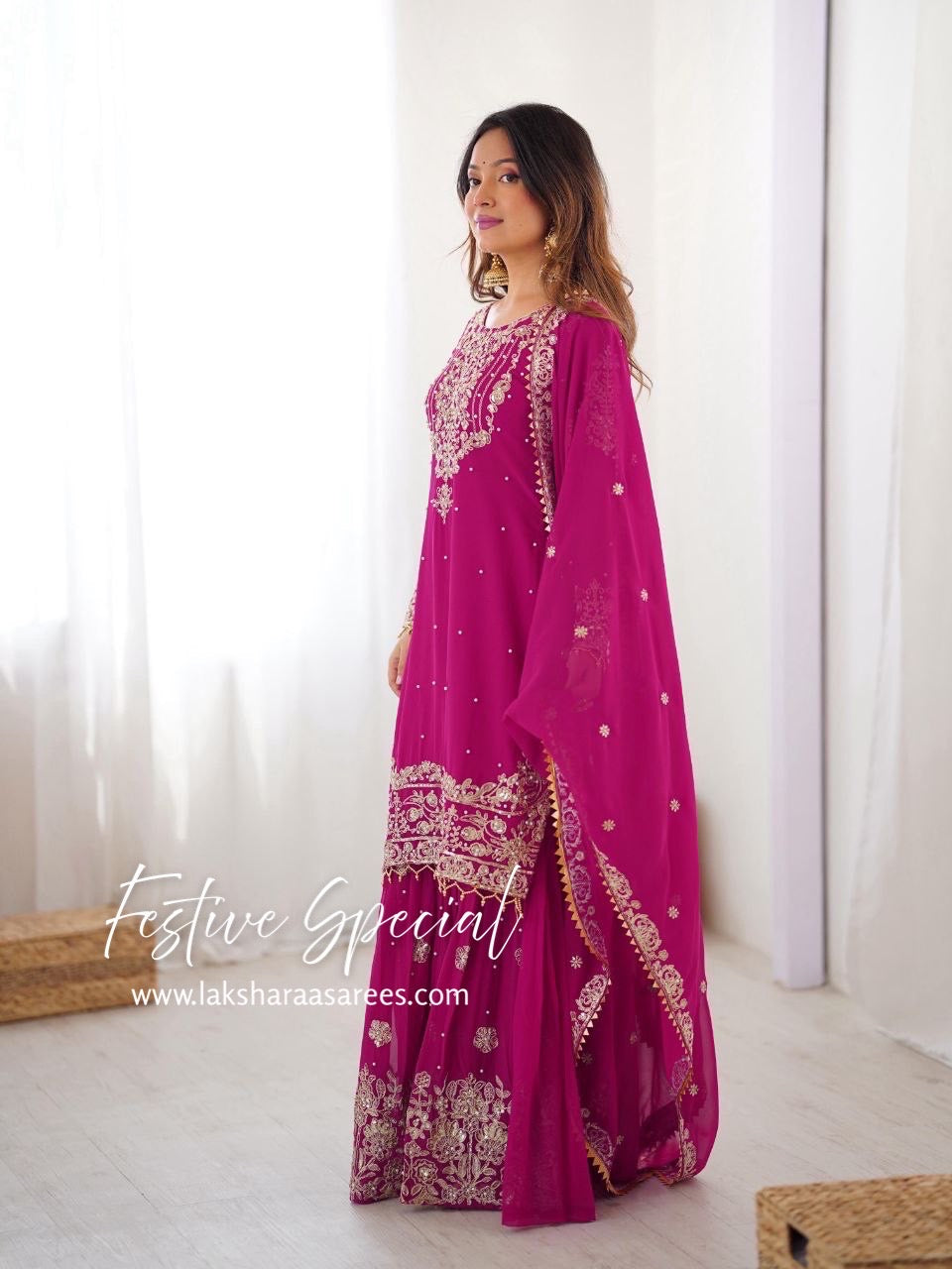ARINAA — Diwali Sharara Suit