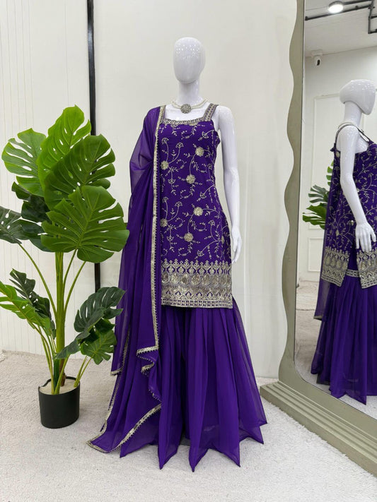 ZEENAT - Premium Sharara Suit