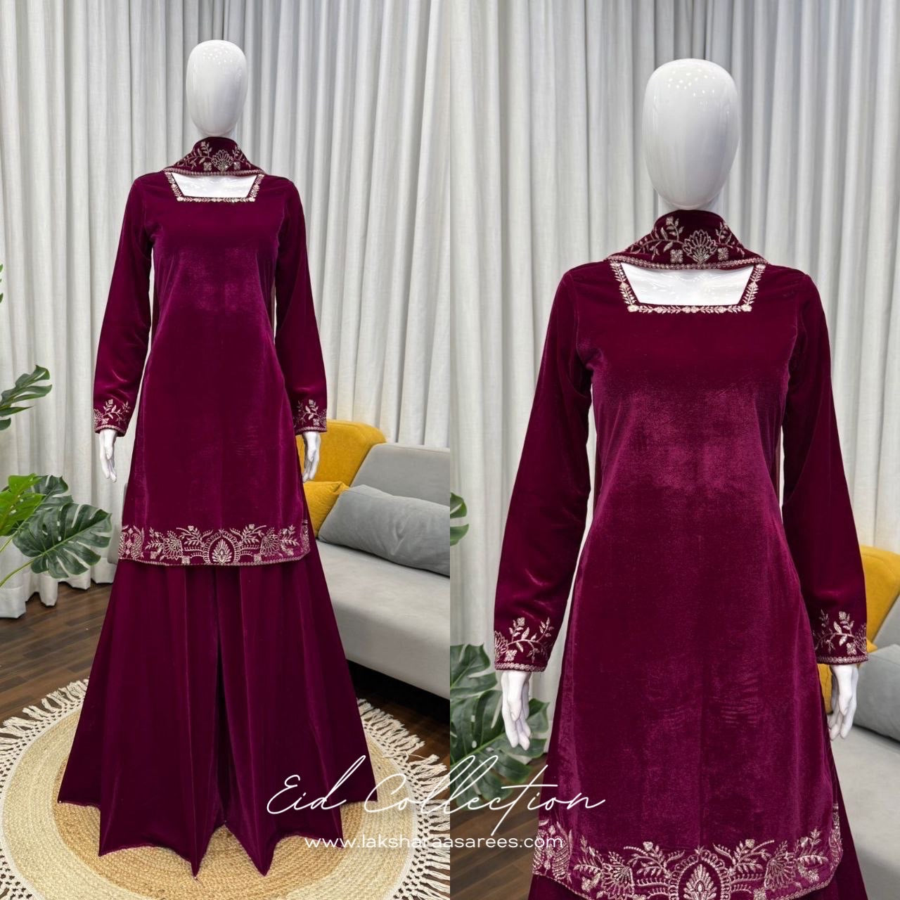 NOREEN — Pakistani Velvet Designer Suit
