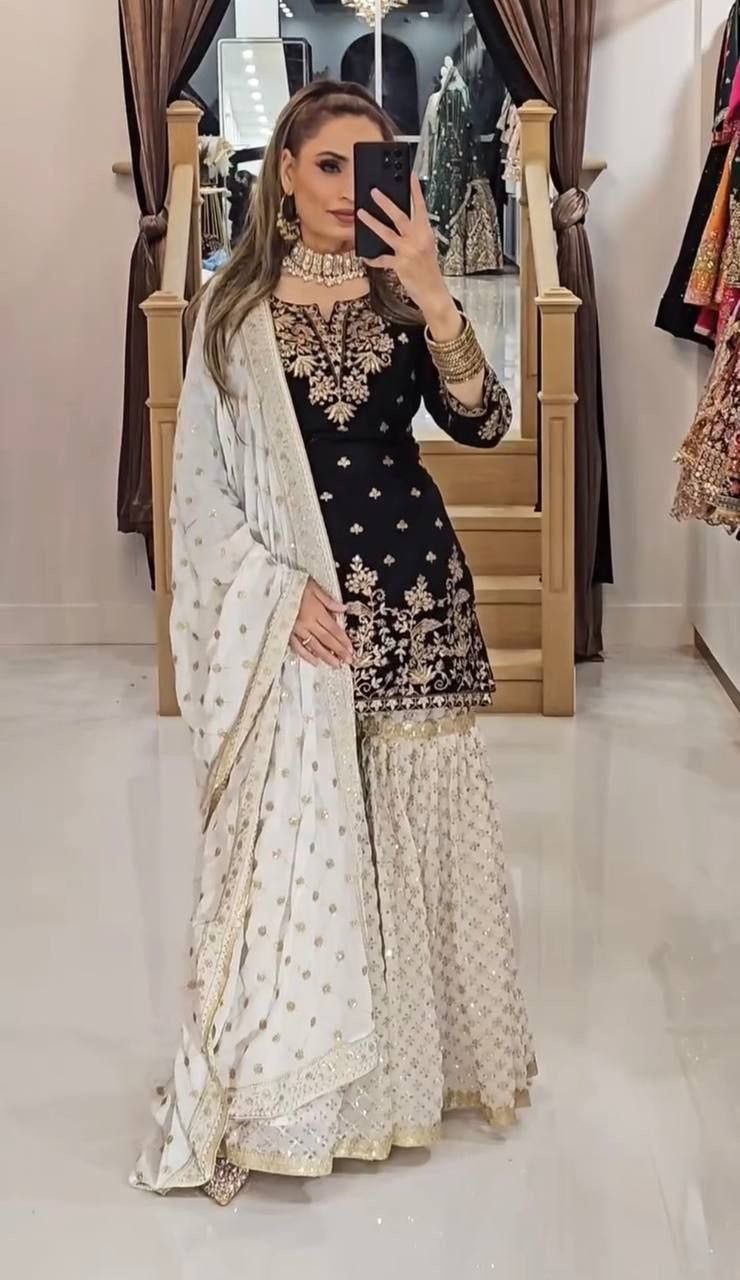 KAREESHA - Designer Sharara Suit