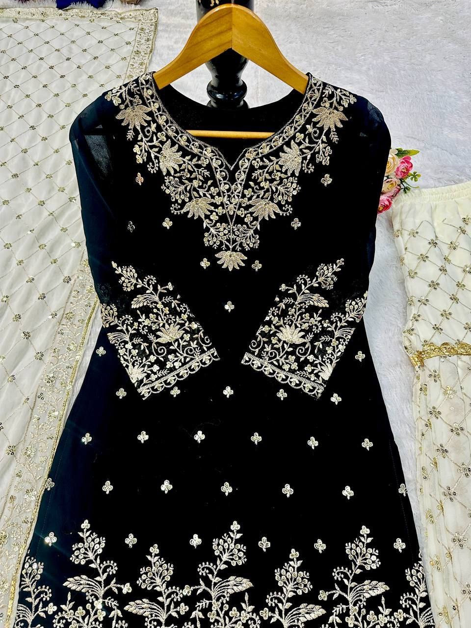 KAREESHA - Designer Sharara Suit