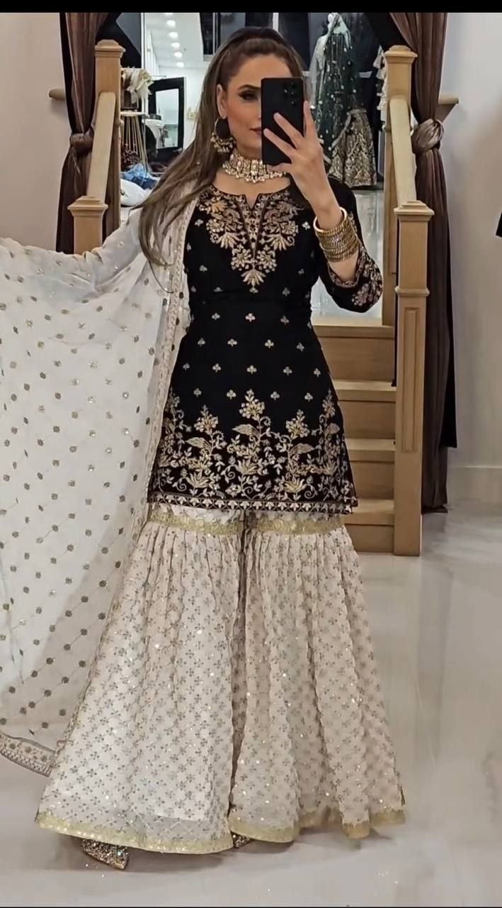 KAREESHA - Designer Sharara Suit