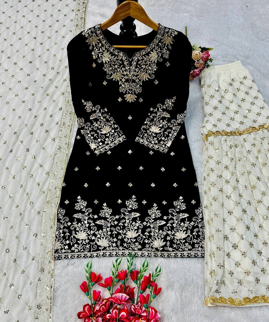 KAREESHA - Designer Sharara Suit