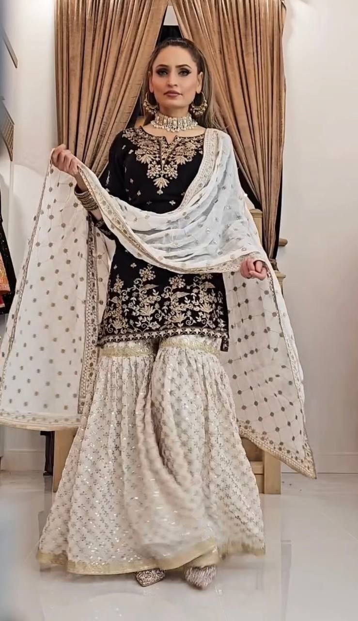 KAREESHA - Designer Sharara Suit