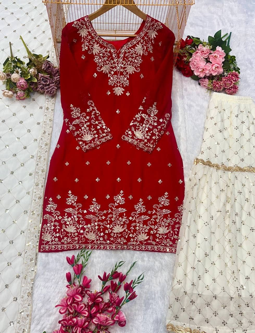 KAREESHA - Designer Sharara Suit