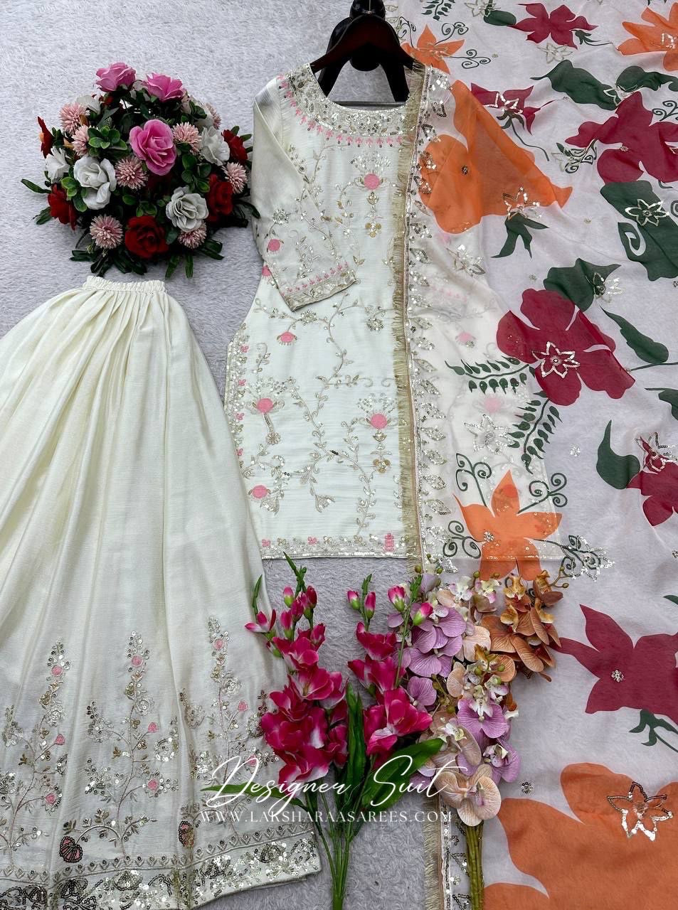 KARISMA — Chinnon Silk Suit