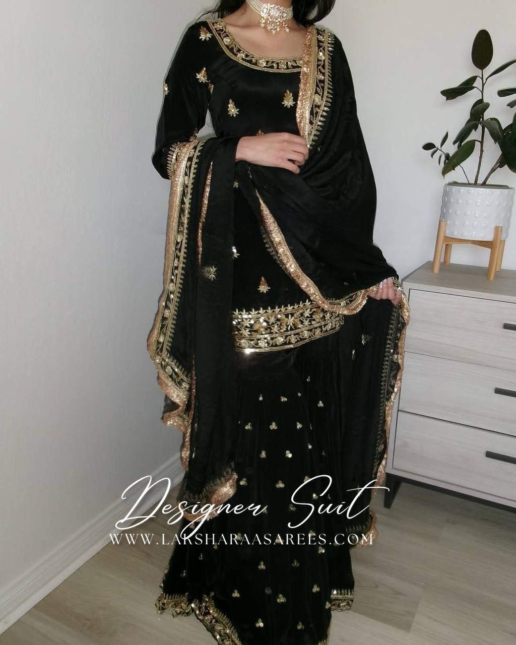 SHRADHA — Premium Crepe Silk Sharara