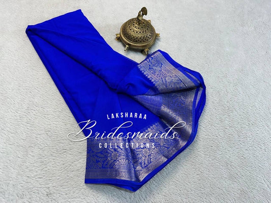 Bridesmaid Saree - Soft Viscose Saree