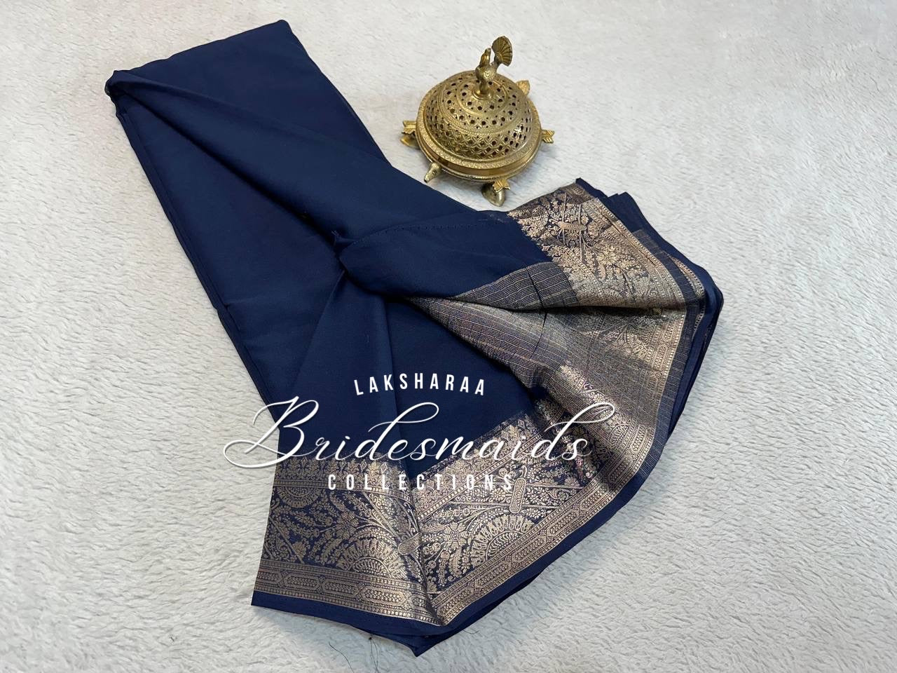 Bridesmaid Saree - Soft Viscose Saree