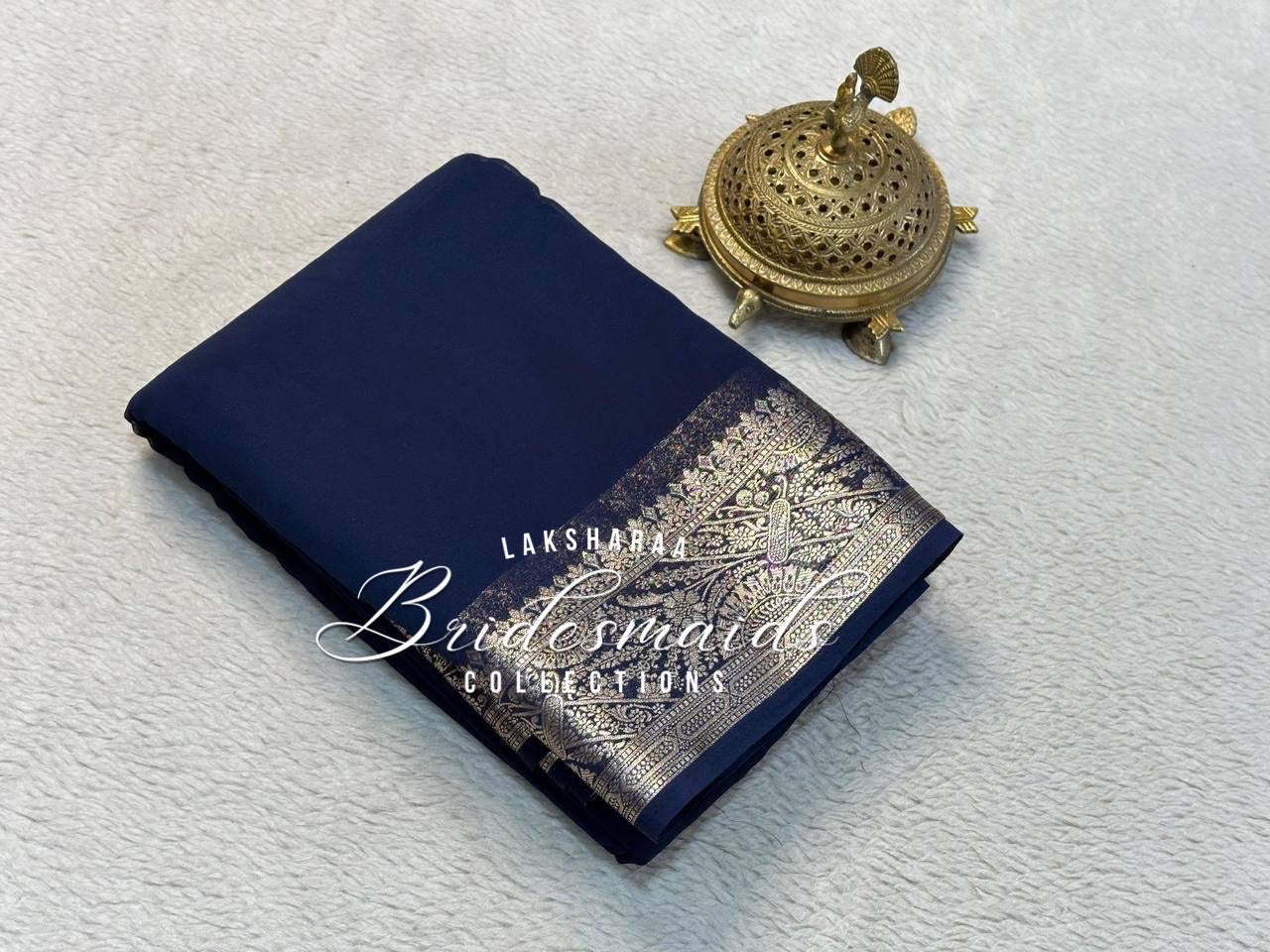 Bridesmaid Saree - Soft Viscose Saree