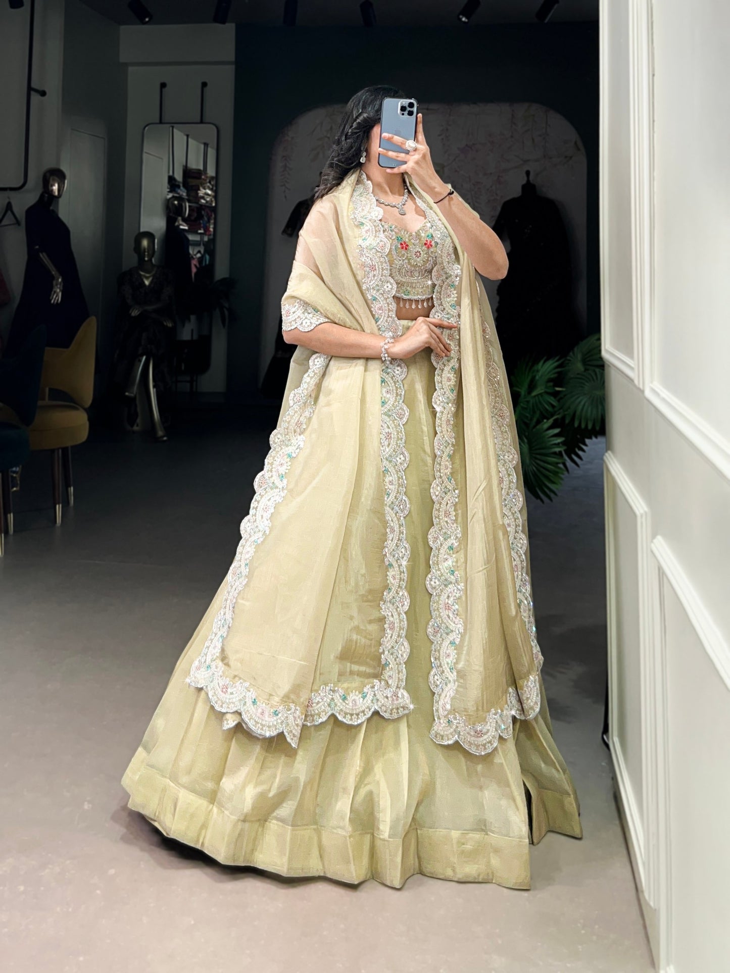 GRACE - Sweet Floral Crush Georgette Lehenga