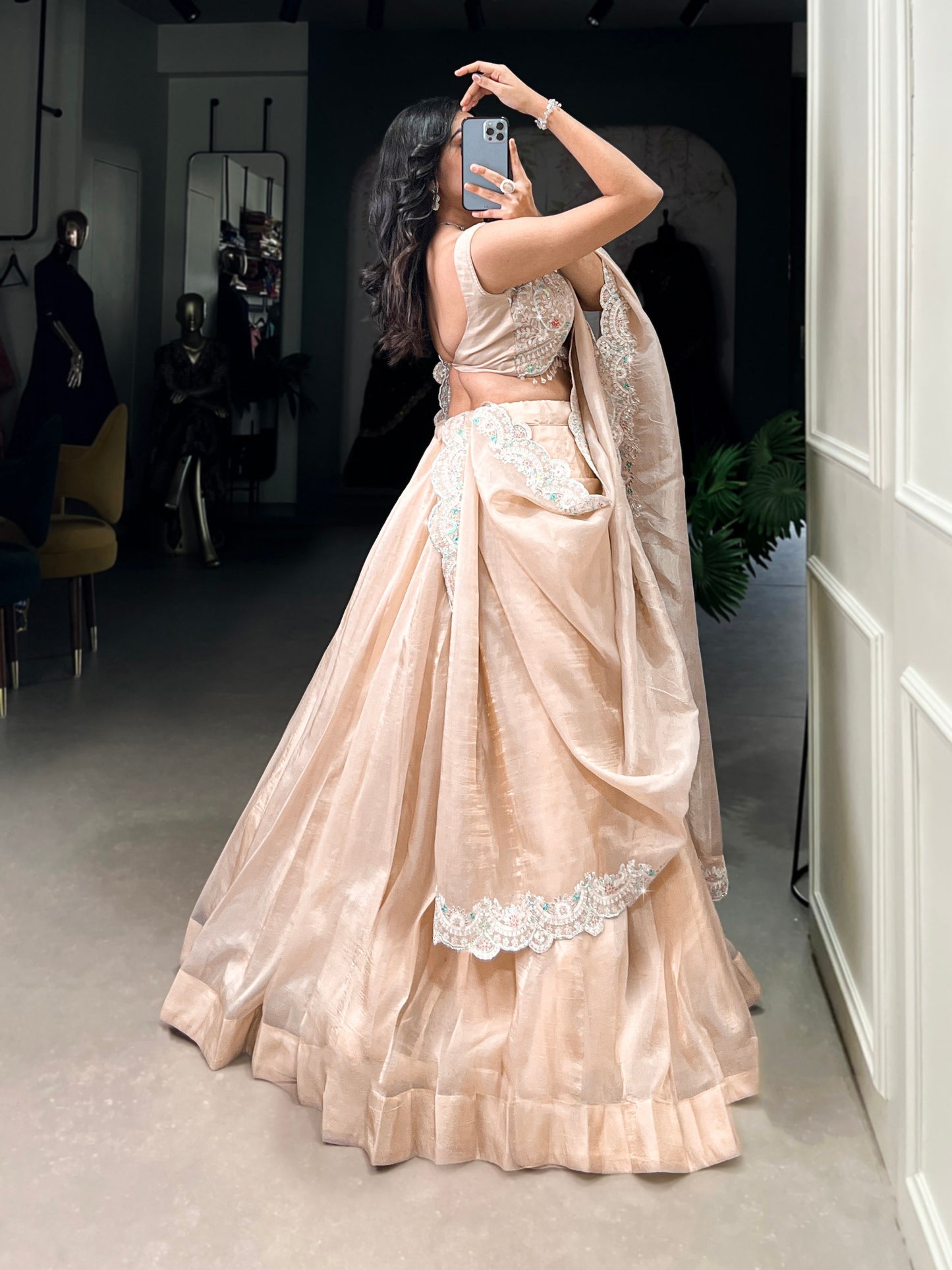 GRACE - Sweet Floral Crush Georgette Lehenga