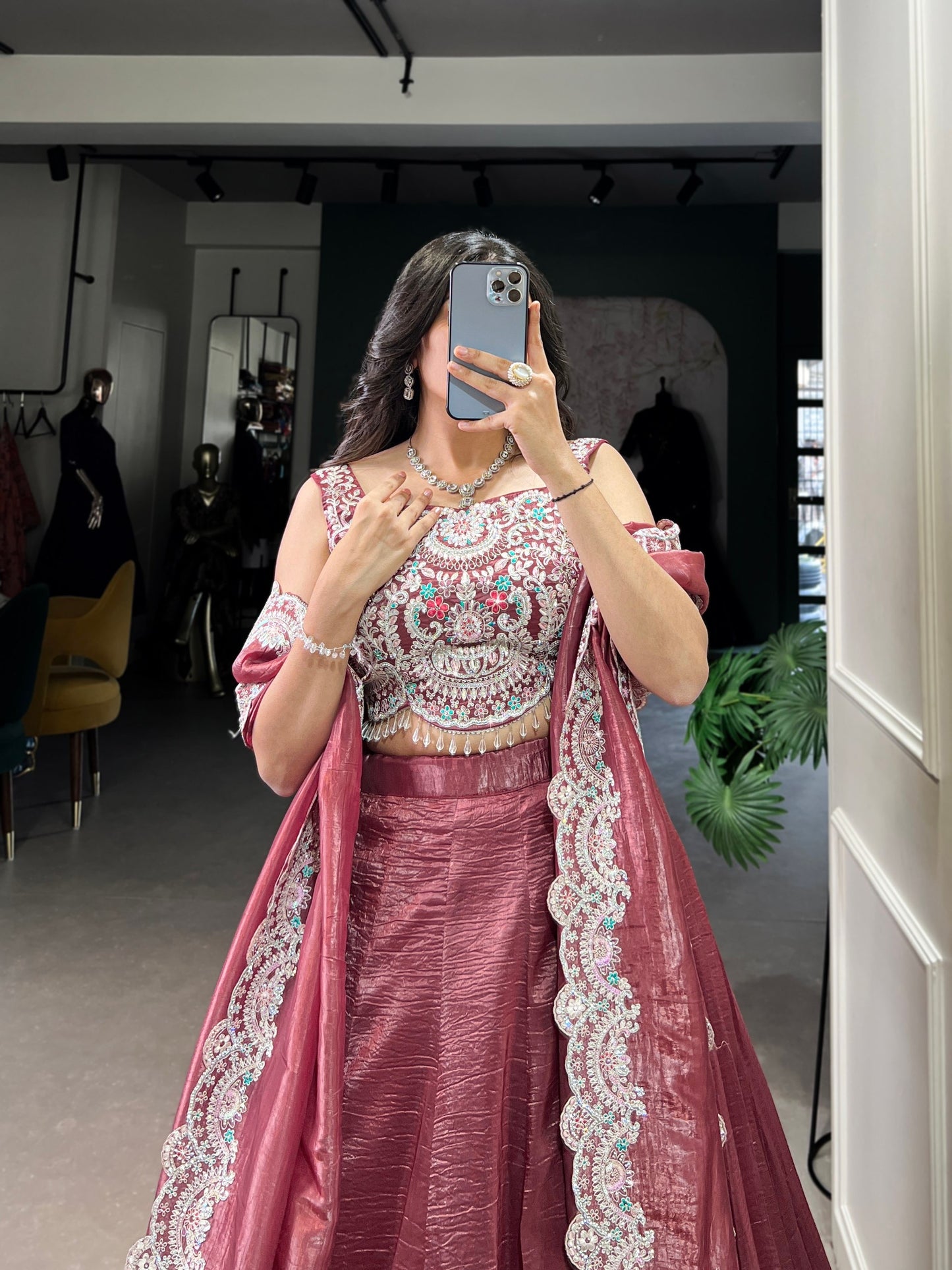 GRACE - Sweet Floral Crush Georgette Lehenga