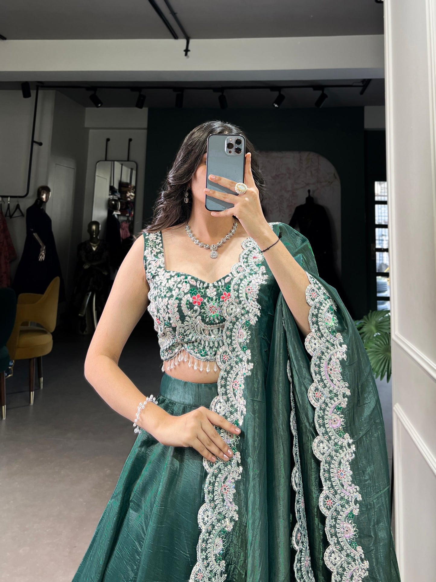 GRACE - Sweet Floral Crush Georgette Lehenga
