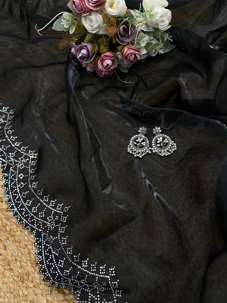 Bridesmaid Special - Shimmer Organza Saree