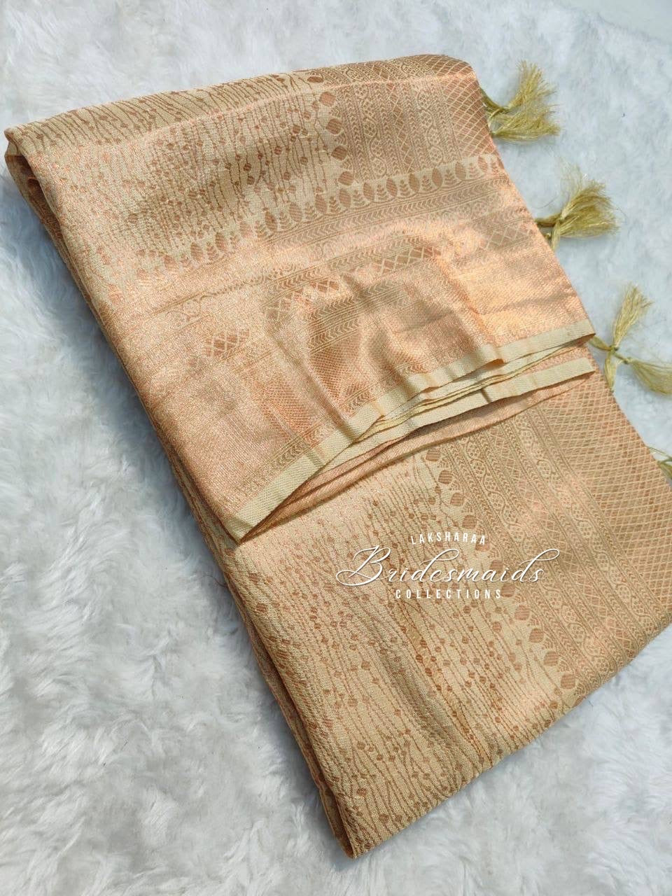 Kubera Silk Saree in pastel shades