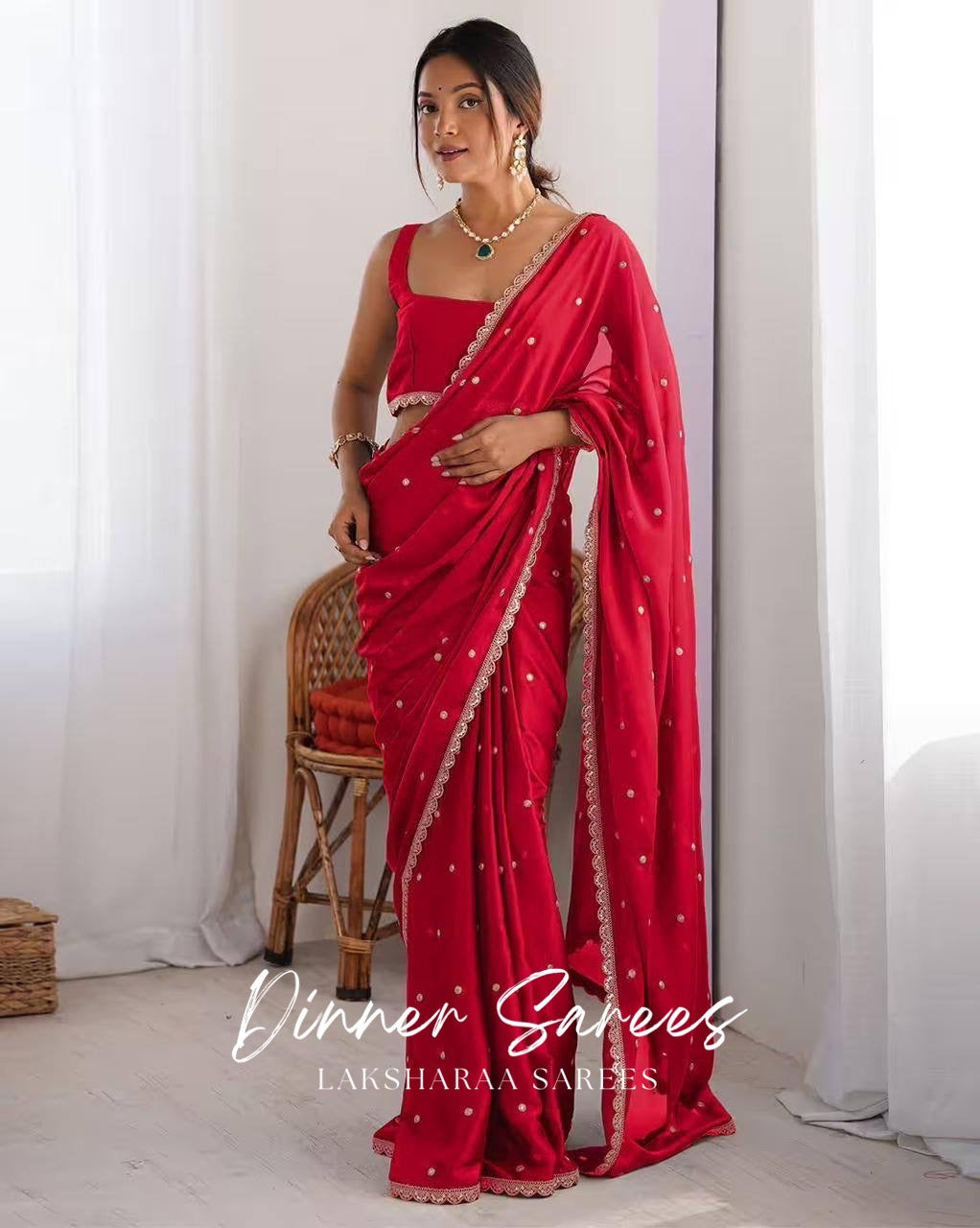 RHEAA β Rangoli Soft Georgette Saree