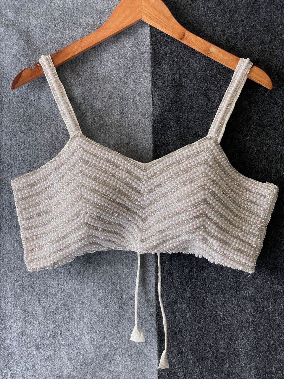 JESS — Pearl Partywear Readymade Blouse