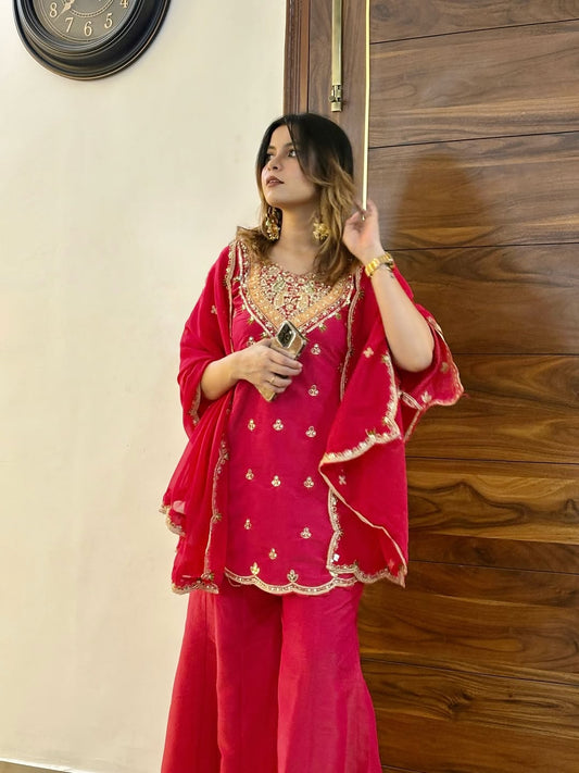 KATRINA — Y2K Style Sharara Suit