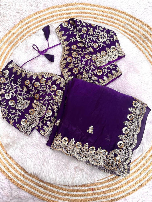 RUBINEE — Fandy silk x Stitched Blouse