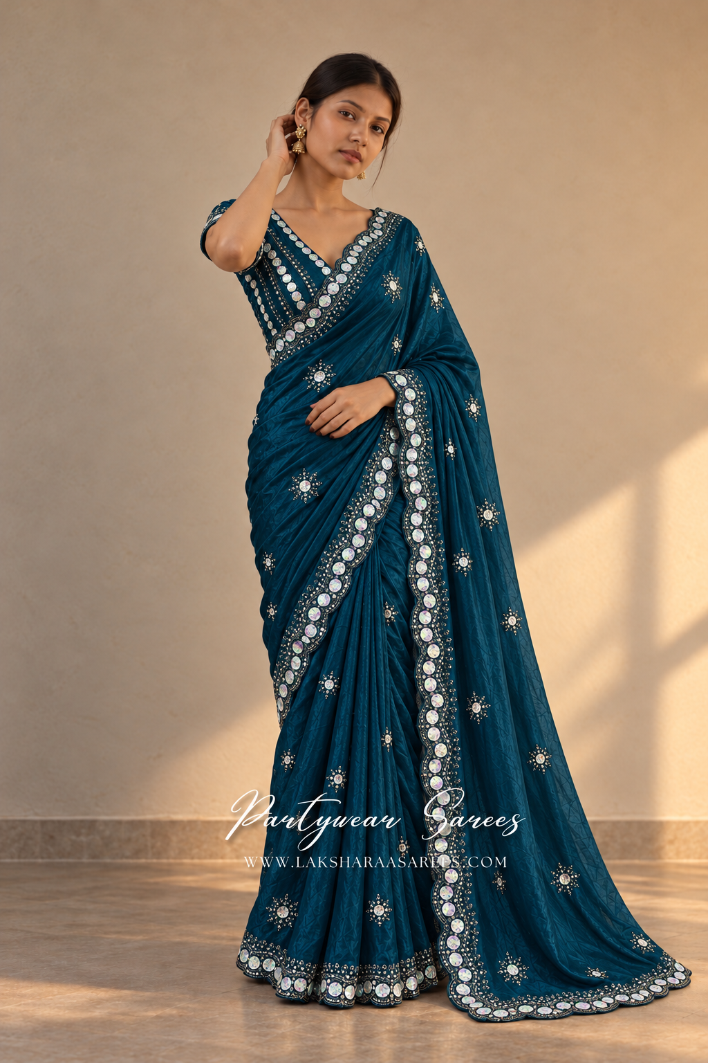 VANESA 2.0 — Crush Partywear Georgette Saree