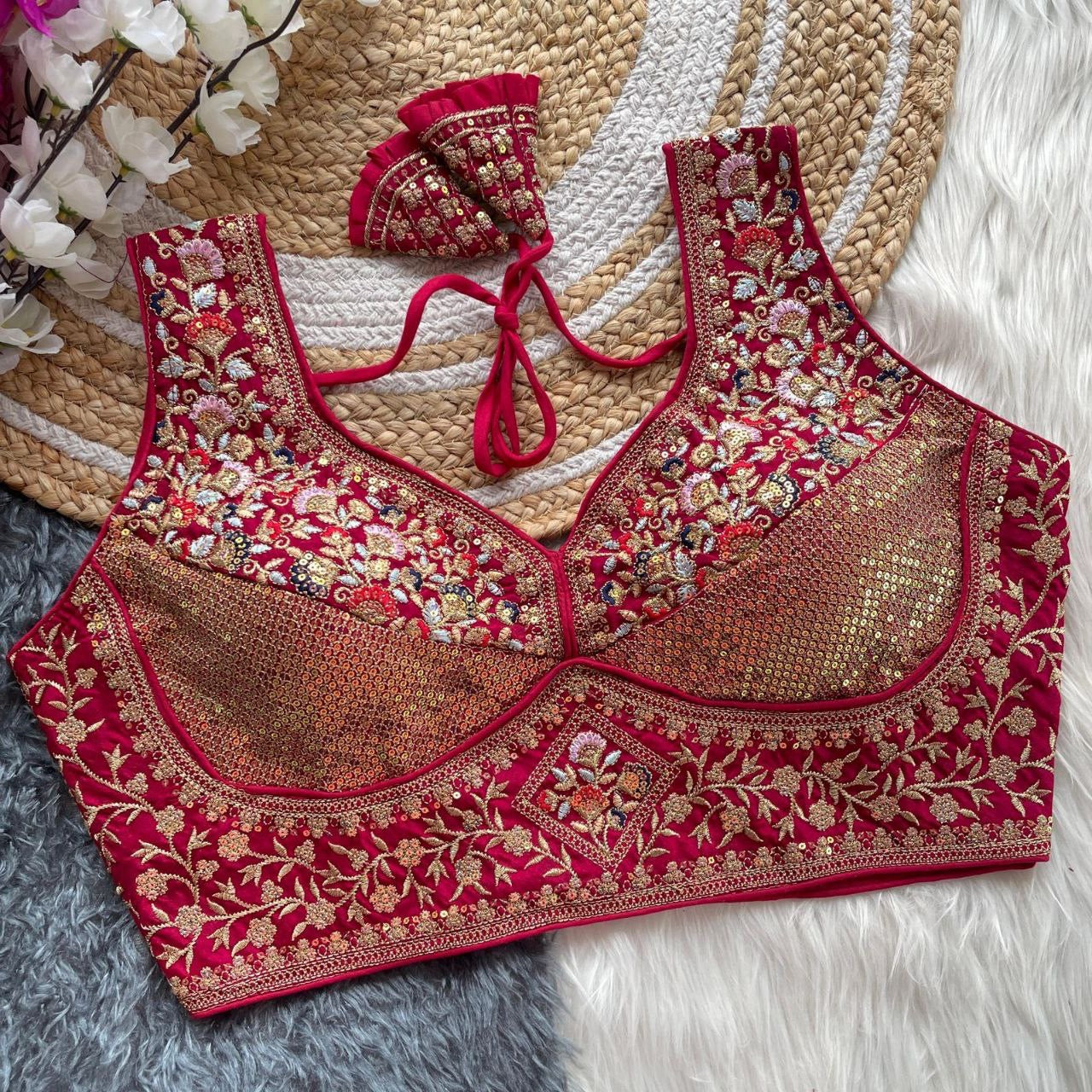 Designer Wedding Readymade Blouse