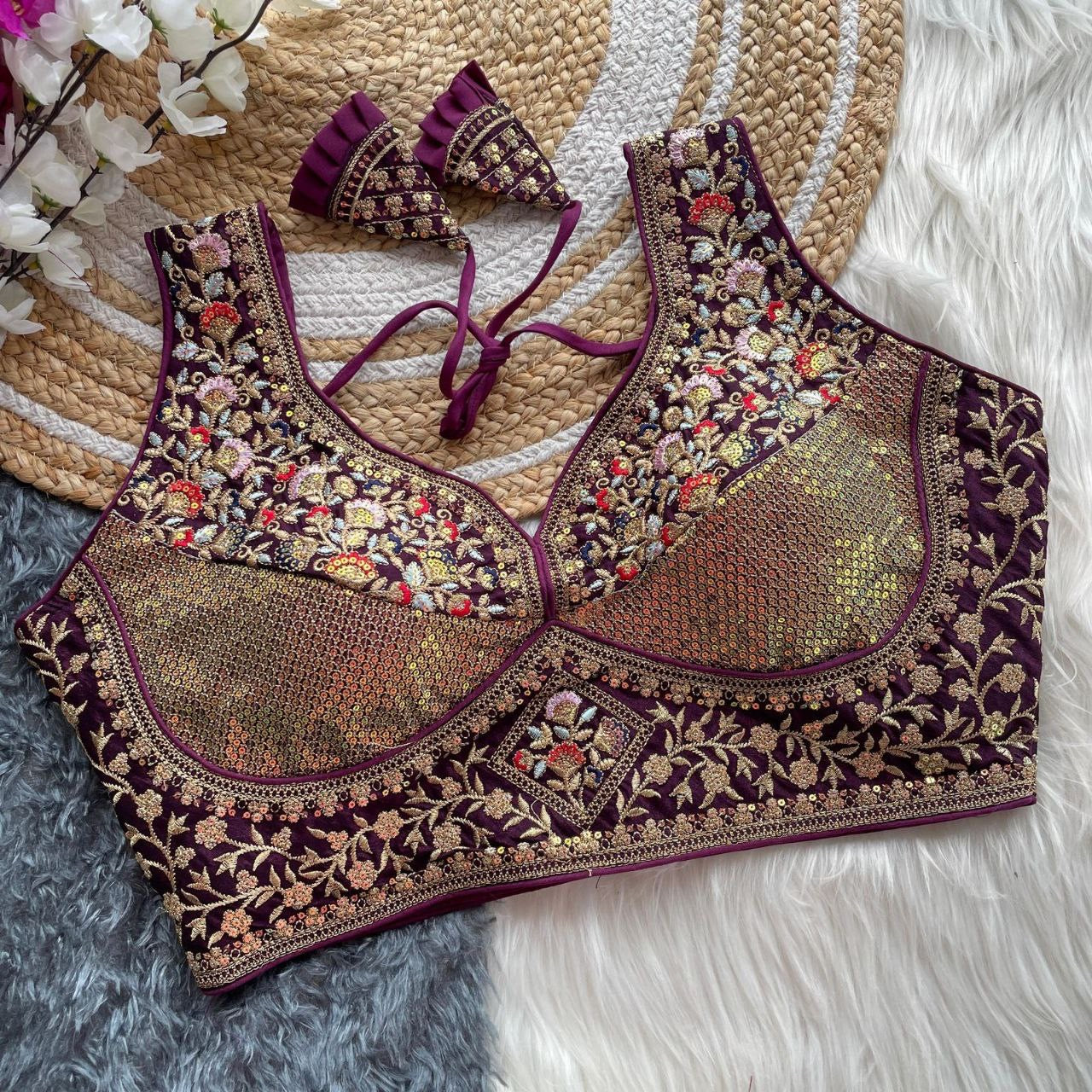 Designer Wedding Readymade Blouse