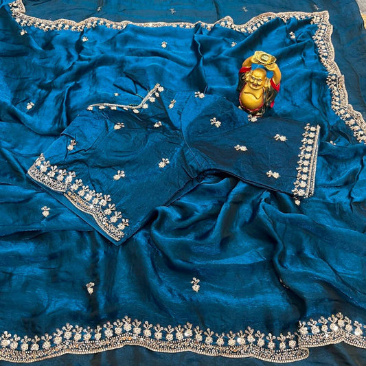 Laksharaa Sarees LORENA Saree Teal