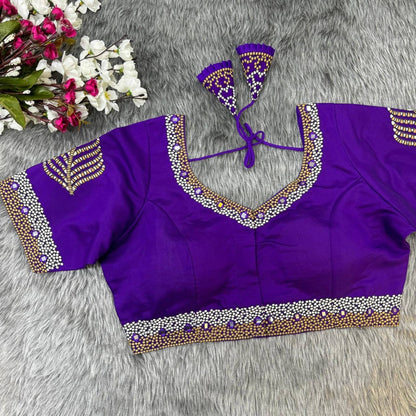 Readymade Saree Blouse - in Pastel & Bold Shade