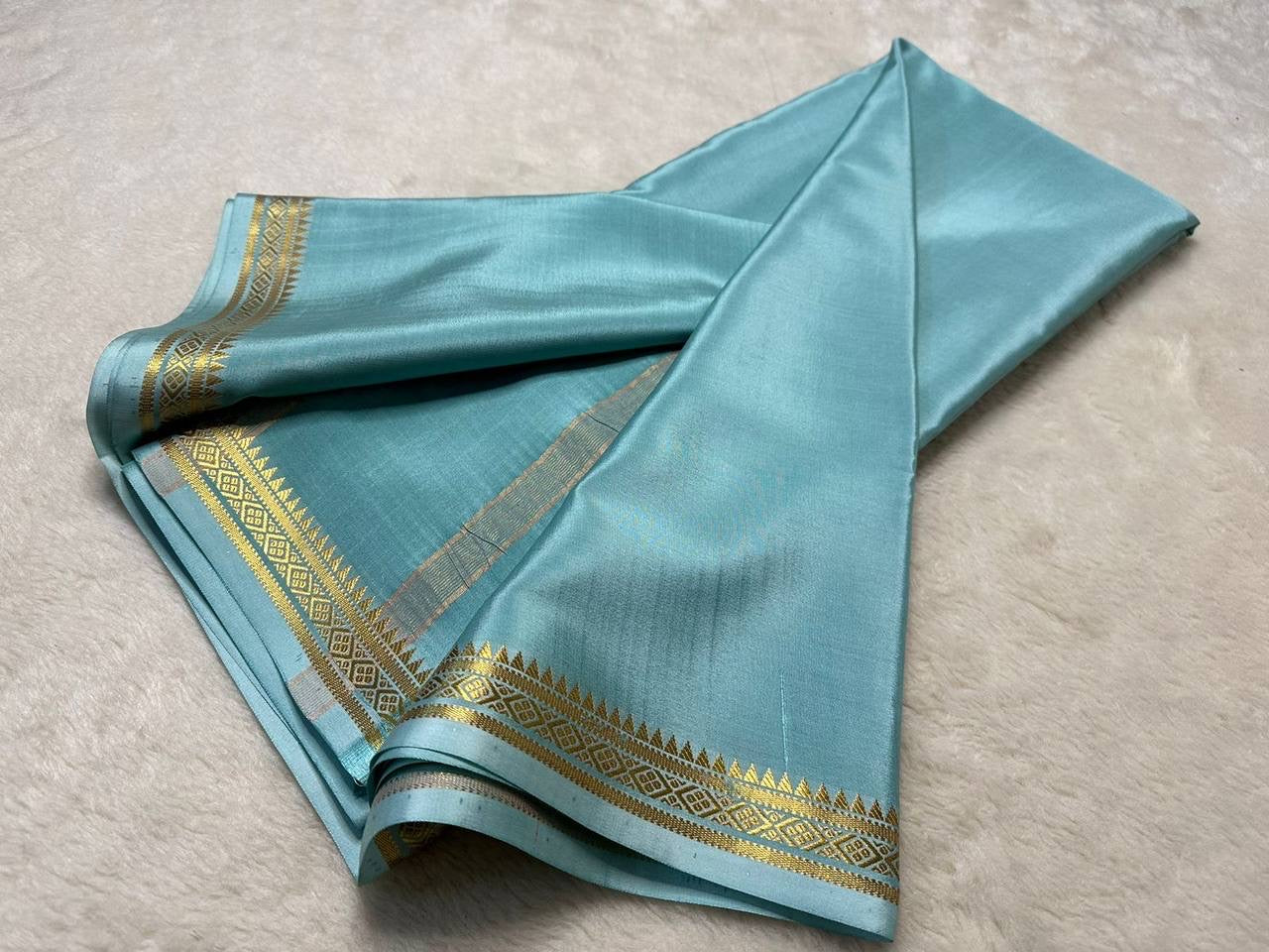 Mysore Crepe Saree - Bridesmaid Special