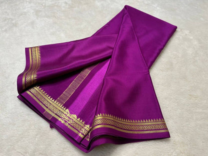 Mysore Crepe Saree - Bridesmaid Special