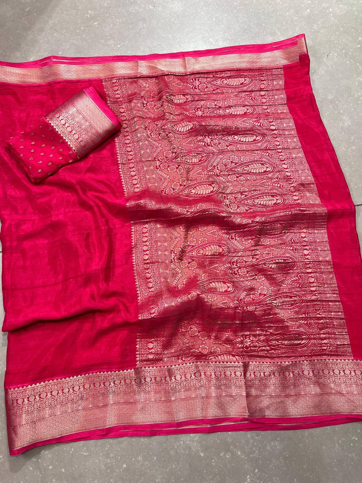 ALIRA - Chinnon Silk Saree