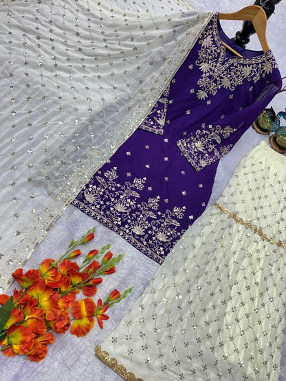 KAREESHA - Designer Sharara Suit
