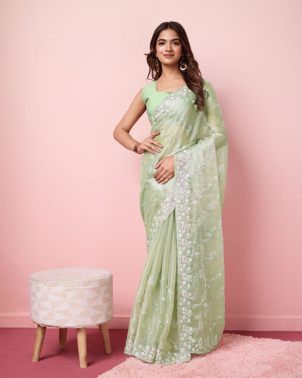 Partywear Saree