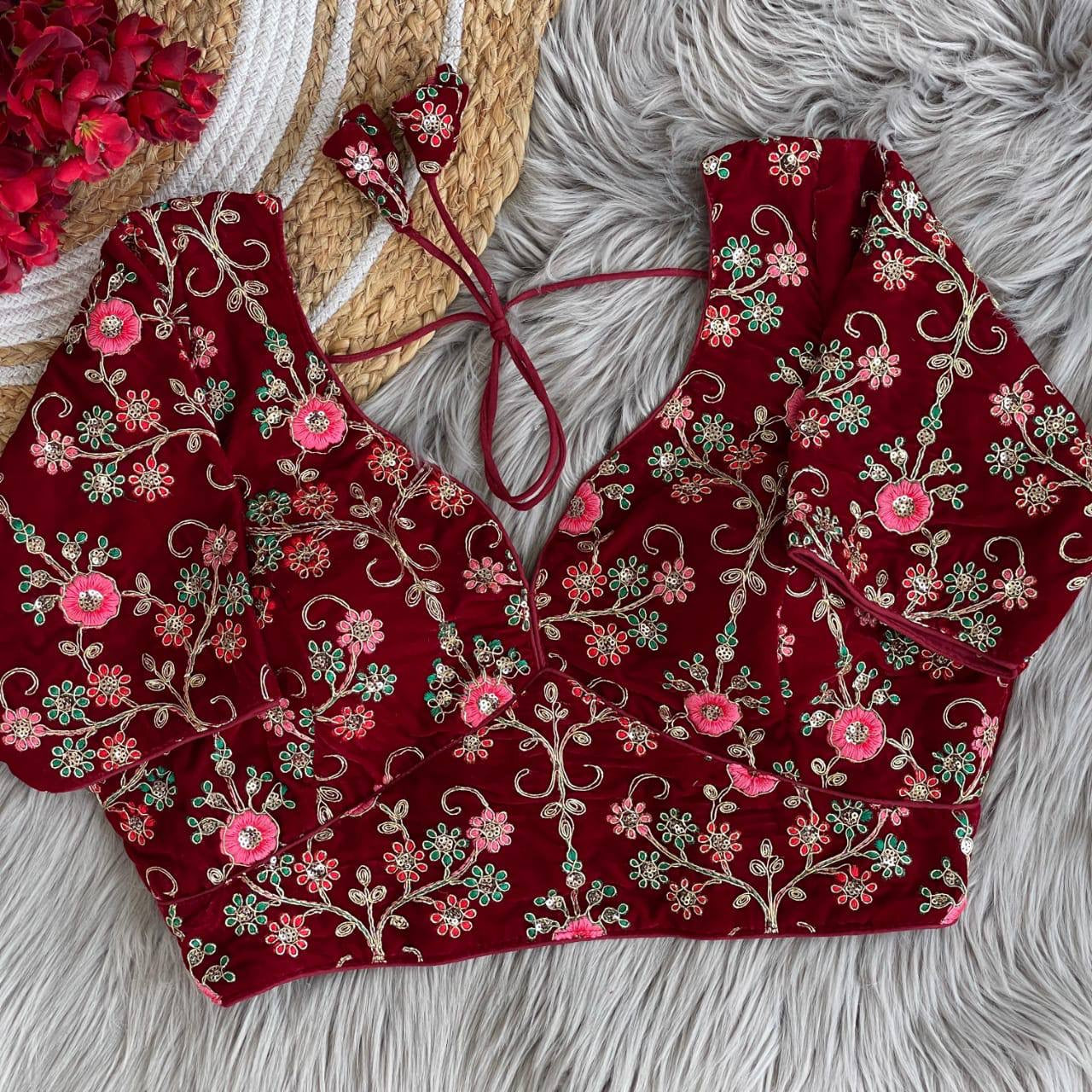 Floral Partywrar Blouse