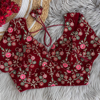 Floral Partywrar Blouse