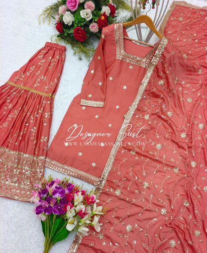 HASTHAA - Premium Sharara Suit