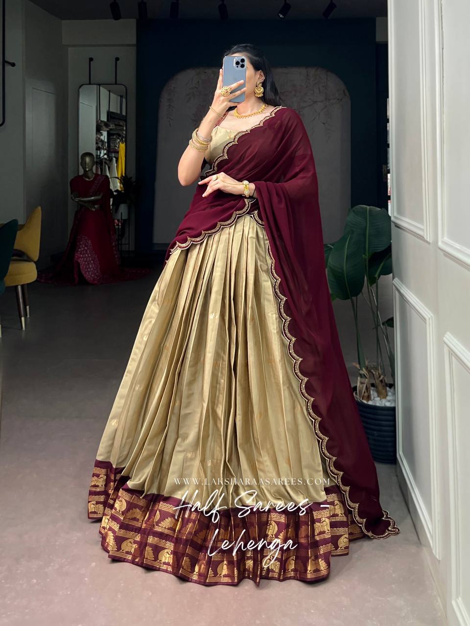 Laksharaa Sarees SANJANA 2.0 Champagne