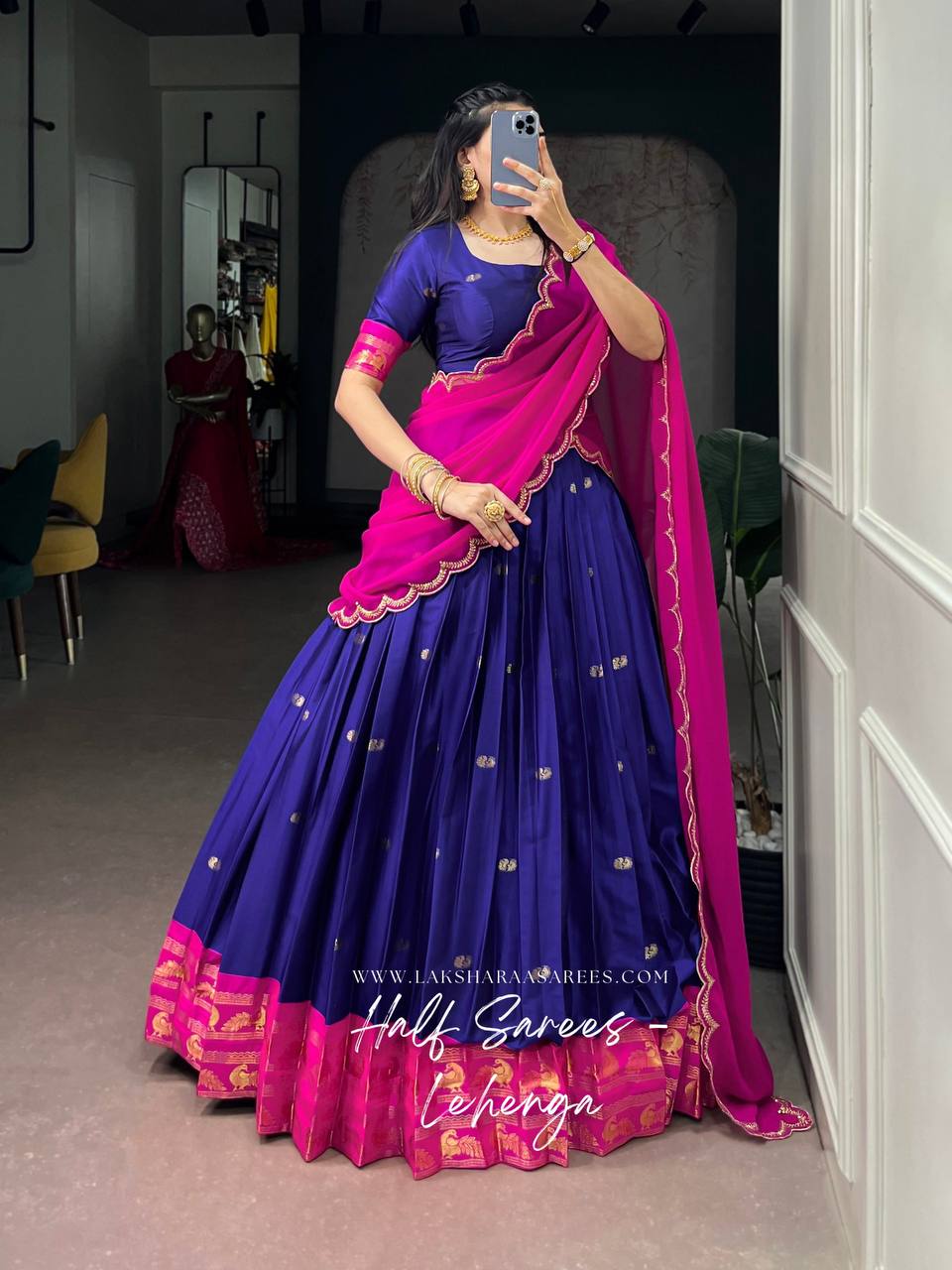 Laksharaa Sarees SANJANA 2.0 Royal Blue