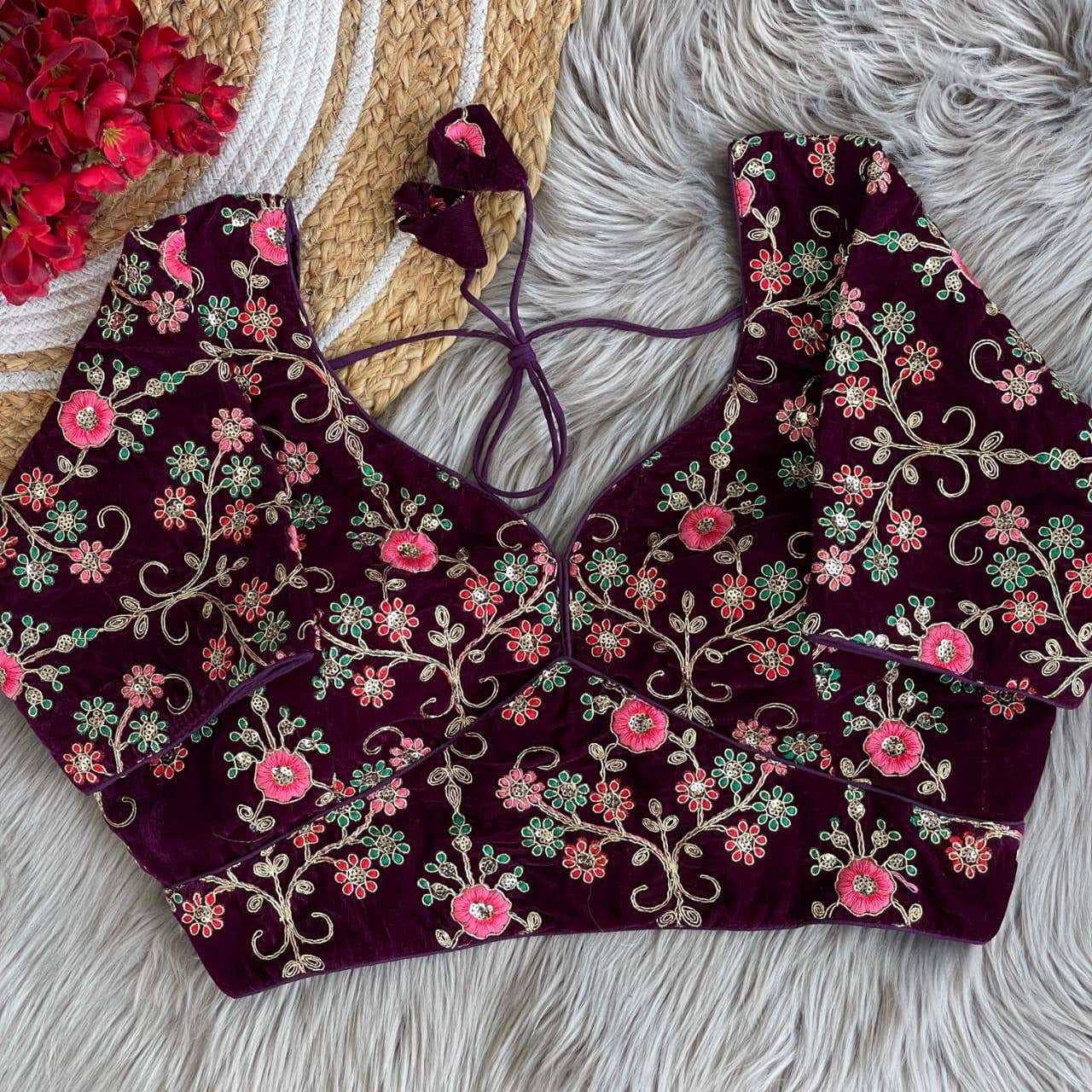 Floral Partywrar Blouse