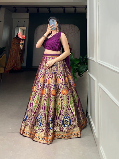 Elegant Banarasi Lehenga