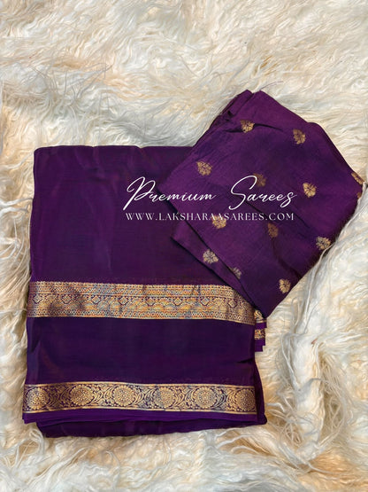 SAILU — Premium Mysore Crepe Silk Saree