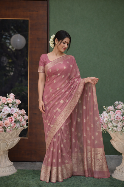 ARIA— Viscose Georgette Saree