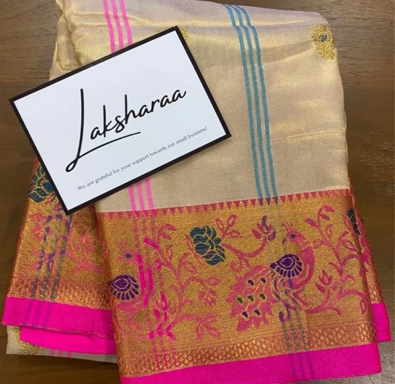 Korvai Cotton Silk Saree