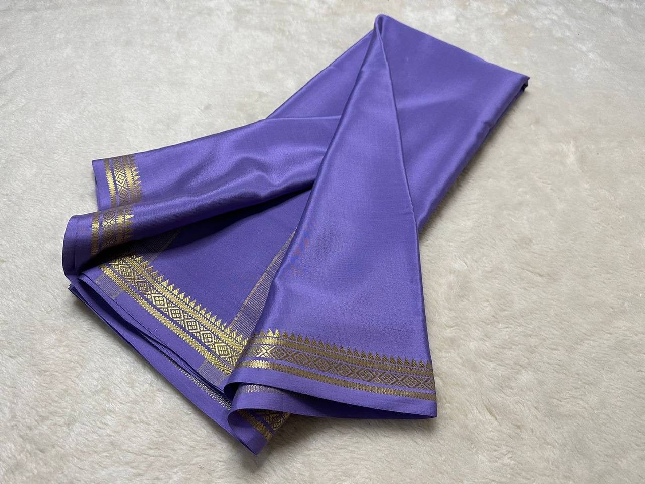 Mysore Crepe Saree - Bridesmaid Special