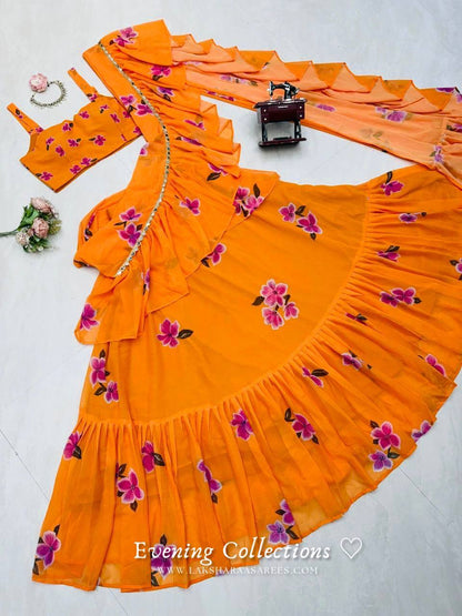 Laksharaa Sarees SOPHIA Orange